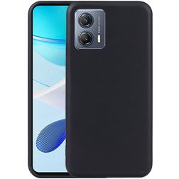 Mobigear Colors Motorola Moto G53 5G Flexibilní TPU Zadní kryt - Černá