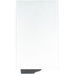 Valenta Card Case Aluminium Plus Tarjetero Aluminio - 7 tarjetas - Plateado