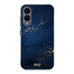 MIO Samsung Galaxy S25 Edge MagSafe Plástico rígido Capa traseira - Midnight Sparkle