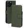 Mobiparts iPhone 16 Pro Max MagSafe Case Genuine Leather Detachable 2-in-1 Wallet Case Wallet - Green