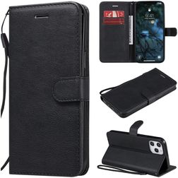 Mobigear Premium iPhone 12 Pro Max Funda tipo libro Cartera - Negro