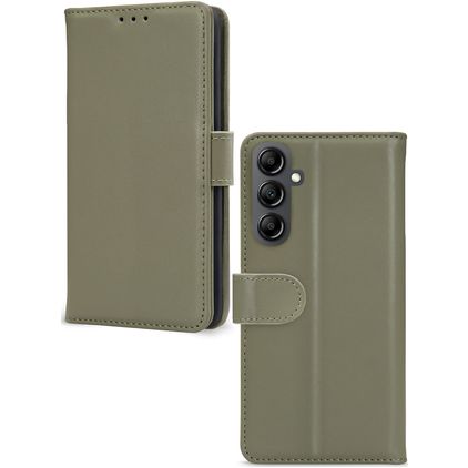 Mobilize Premium Gelly Wallet Samsung Galaxy A14 Funda tipo libro Cartera - Verde