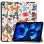 Mobigear Tri-Fold iPad 10 (2022) Knížkové pouzdro - Butterfly