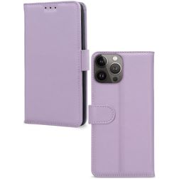 Mobilize Premium Gelly Wallet iPhone 13 Pro Pungetui med Seddelrum - Lilla