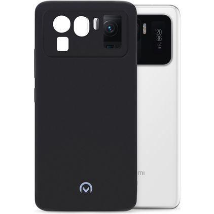Mobilize Rubber Gelly Xiaomi Mi 11 Ultra Flexibilní TPU Zadní kryt - Matt Black