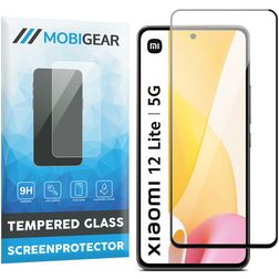 Mobigear Premium Xiaomi 12 Lite Tempered Glass Screen Protector - Case Friendly