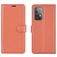Mobigear Classic Samsung Galaxy A52 Pungetui med Seddelrum - Cognac