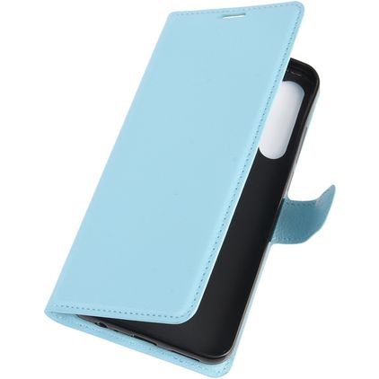 Mobigear Classic HTC Desire 20 Pro Funda tipo libro Cartera - Azul