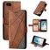 Mobigear Rhombus iPhone 8 Wallet case - Brown