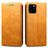 Suteni Art iPhone 11 Funda tipo libro Cartera - Coñac
