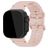 Mobilize Buckle Pasek Silikon do Apple Watch Sprzączka - 42/41/40/38 mm - Różowy