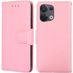 Mobigear Wallet OPPO Reno 8 5G Cover a libro portafoglio - Rosa