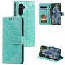 Mobigear Mandala Samsung Galaxy S25 FE Wallet case - Green