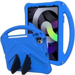 Mobigear AeroArmor iPad 10 (2022) Funda infantil para tablet con asa + Portalápices - Azul