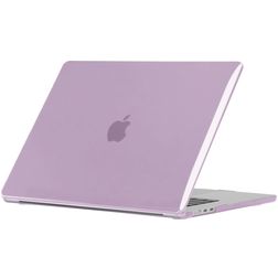 Mobigear Crystal Case MacBook Air 13 tommer (2022-2026) Hardshell Laptopcover MacBook Case - Lilla - Model A2681 / A3113 / A3240 / A3449