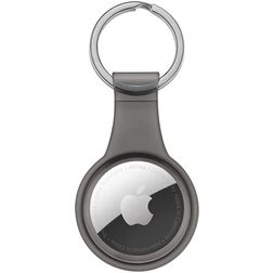Xccess Keychain Funda Silicona flexible Llavero para Apple AirTag - Negro