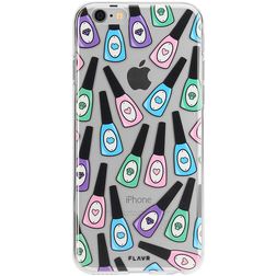 FLAVR iPlate iPhone SE (2020) TPU flexible Carcasa - Nail Polish