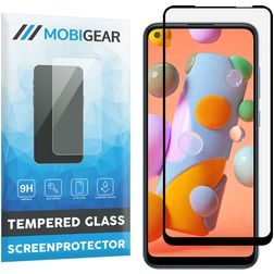 Mobigear Premium Samsung Galaxy A11 Vidro temperado Película de ecrã - Compatível com capas - Preto