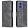 Mobigear Excellent Motorola Moto G85 Pungetui med Seddelrum - Sort