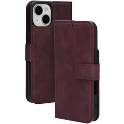 Mobiparts Classic Wallet iPhone 13 Pungetui med Seddelrum - Velvet Red