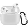 Mobigear Classic Capa Silicone flexível para Apple AirPods 3 - Branco