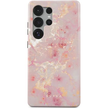 Burga Tough Samsung Galaxy S25 Ultra Funda Plástico rígido Carcasa Antigolpes - Golden Coral