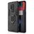 Mobigear Armor Ring OnePlus 8 Pro Hardcase Back cover Antiurto con anello - Nero