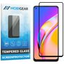 Mobigear Premium OPPO A94 5G Glas Skærmbeskytter - Case Friendly - Sort