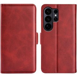 Mobigear Slim Magnet Samsung Galaxy S26 Ultra Funda tipo libro Cartera - Rojo