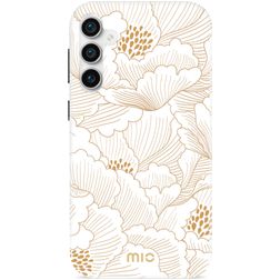 MIO Samsung Galaxy S23 FE MagSafe Hardcase Back cover - White Roses