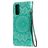 Mobigear Sunflower Samsung Galaxy S20 Pungetui med Seddelrum - Turkis