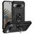 Mobigear Armor Ring Google Pixel 9 Pro XL Hard Case Back cover Shockproof with Ring Holder - Black