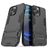 Mobigear Armor Stand iPhone 13 Pro Max Hardcase Back cover Antiurto con supporto - Nero