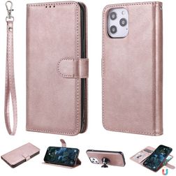 Mobigear 2 in 1 Rose Gold Case Wallet for Apple iPhone 12 Pro Max