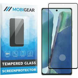 Mobigear Premium Samsung Galaxy Note 20 Szkło hartowane Ochrona ekranu - Kompatybilna z etui - Czarny