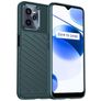 Mobigear Groove Realme C35 Fleksibel TPU Bagsidecover - Grøn