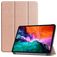 Mobigear Tri-Fold iPad Pro 12,9 polegadas (2021) Capa livro - Rosa dourado