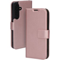 Mobiparts Classic Wallet Samsung Galaxy S24 Funda tipo libro Cartera - Rosa