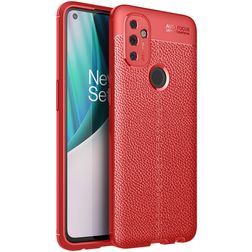 Mobigear Luxury OnePlus Nord N100 Flexible TPU Back cover - Red