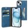 Mobiparts Classic Wallet iPhone 15 Wallet case - Steel Blue