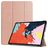Mobigear Tri-Fold iPad Air 4 (2020) Wallet case - Rose Gold