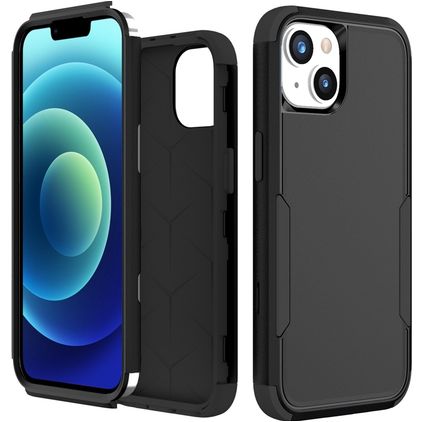 Mobigear Ultra Tough iPhone 15 Hardcase Back cover Antiurto - Nero