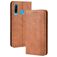 Mobigear Sensation Huawei P Smart Plus (2019) Funda tipo libro Cartera - Coñac