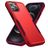 Mobigear Heavy Armor iPhone 14 Pro Max Hårdt Bagsidecover Stødsikkert - Rød