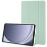 Mobigear Tri-Fold Gel Samsung Galaxy Tab A9 (2023) TPU / Cuero sintético Funda tipo libro - Verde