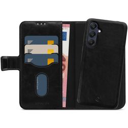 Mobilize Magnet Gelly Samsung Galaxy A25 2-in-1-lompakkokotelo irrotettavalla kuorella + Setelitasku - Musta