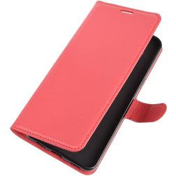 Mobigear Classic LG K51s Funda tipo libro Cartera - Rojo