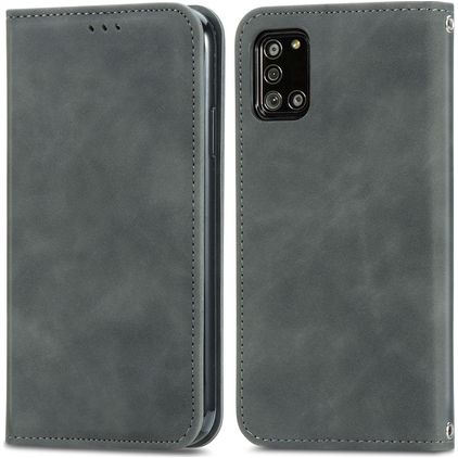 Mobigear Retro Slim Samsung Galaxy A32 5G Etui z klapką - Szary