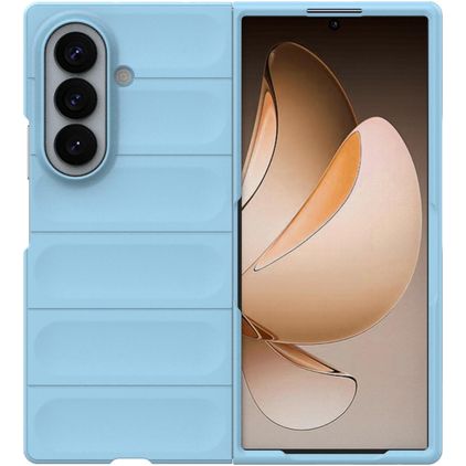 Mobigear Bumpy Samsung Galaxy Z Fold 8 Ultra Flexibilní TPU Zadní kryt - Modrá