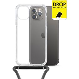 My Style Loop Transparente iPhone 11 TPU flexible Funda con cuerda - Transparente